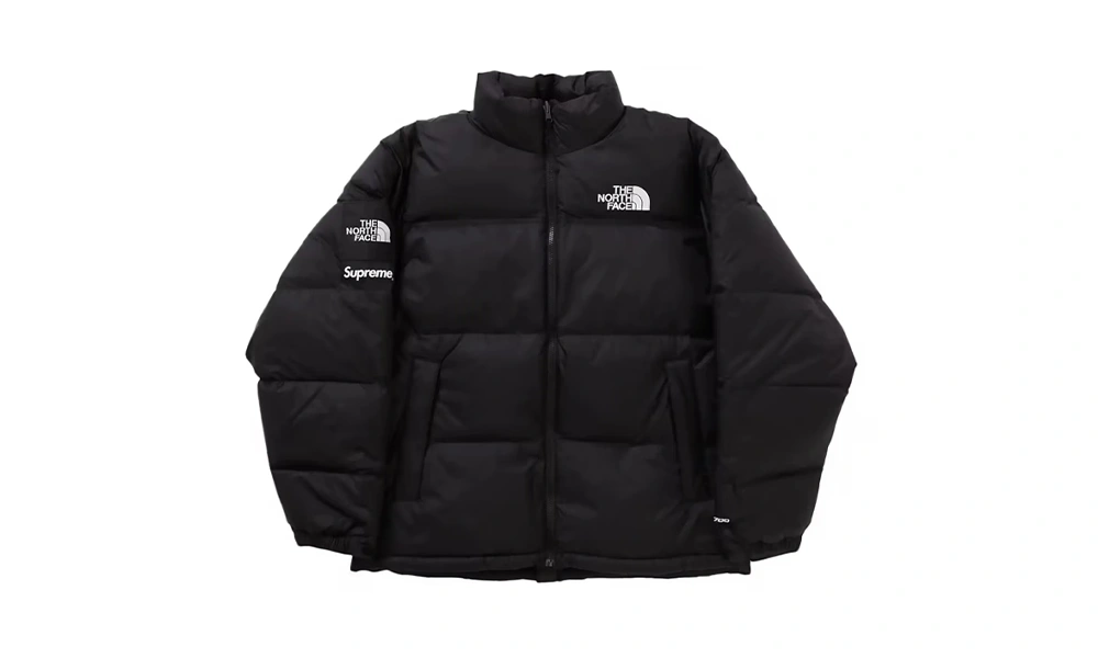 The North Face x Supreme Split Nuptse Jacket Black - Sample Store